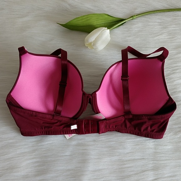 ❌Size 36D PINK VICTORIA'S SECRET PUSH-UP BRA. - Picture 4 of 4